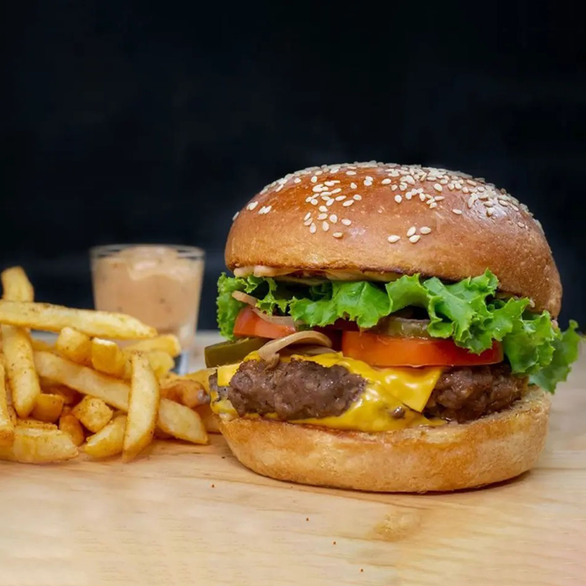 Beef Burger Meal